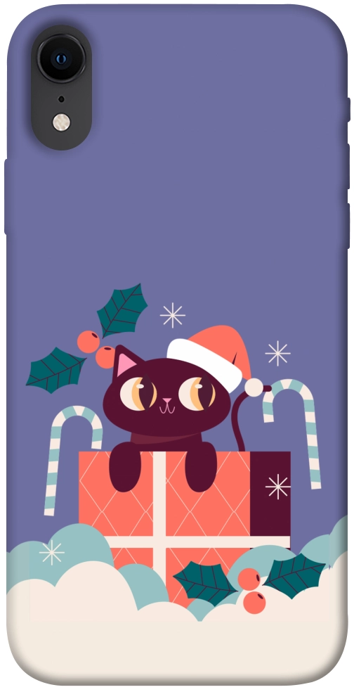 Чехол Christmas cat для iPhone XR