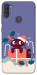 Чехол Christmas cat для Galaxy A11 (2020)