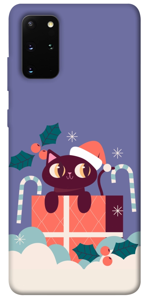 Чехол Christmas cat для Galaxy S20 Plus (2020)