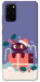 Чехол Christmas cat для Galaxy S20 Plus (2020)