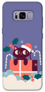 Чехол Christmas cat для Galaxy S8+