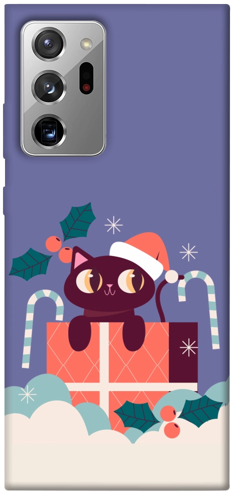 Чехол Christmas cat для Galaxy Note 20 Ultra