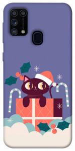 Чехол Christmas cat для Galaxy M31 (2020)