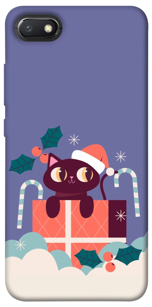 Чехол Christmas cat для Xiaomi Redmi 6A