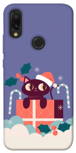 Чохол Christmas cat для Xiaomi Redmi 7