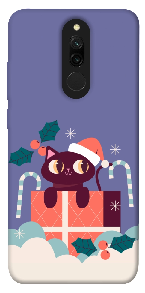 Чехол Christmas cat для Xiaomi Redmi 8