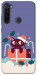 Чохол Christmas cat для Xiaomi Redmi Note 8T