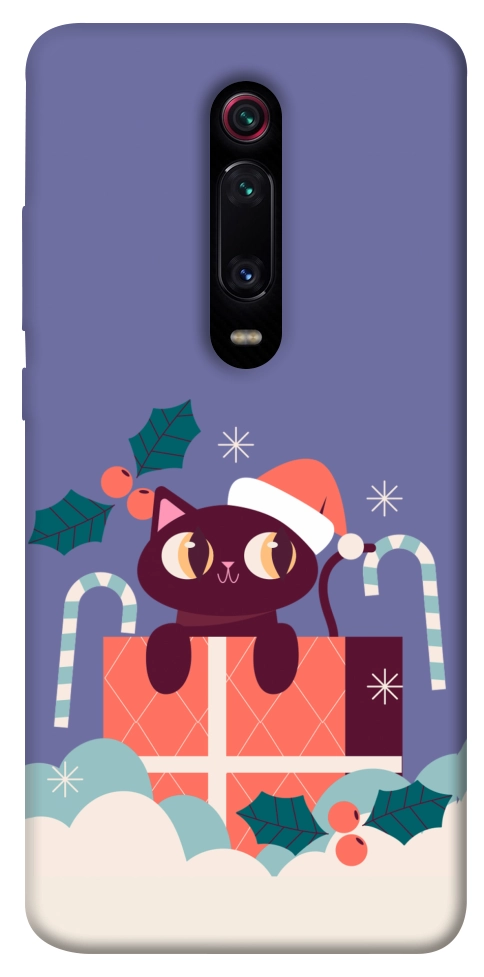 Чохол Christmas cat для Xiaomi Redmi K20 Pro