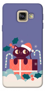 Чехол Christmas cat для Galaxy A5 (2017)