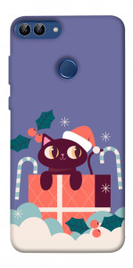 Чехол Christmas cat для Huawei P Smart