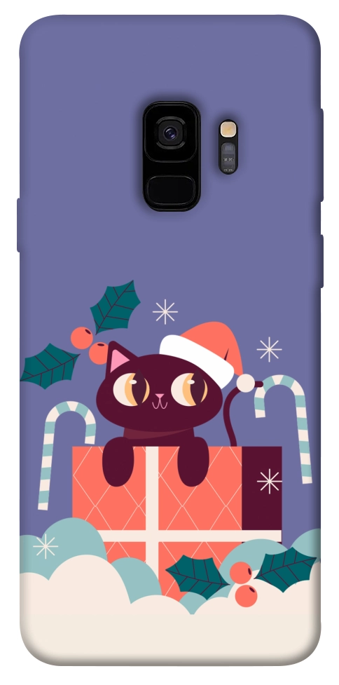 Чехол Christmas cat для Galaxy S9