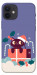 Чехол Christmas cat для iPhone 12