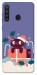 Чехол Christmas cat для Galaxy A21