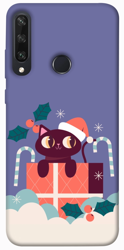 Чехол Christmas cat для Huawei Y6p