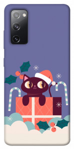 Чехол Christmas cat для Galaxy S20 FE