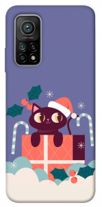 Чохол Christmas cat для Xiaomi Mi 10T