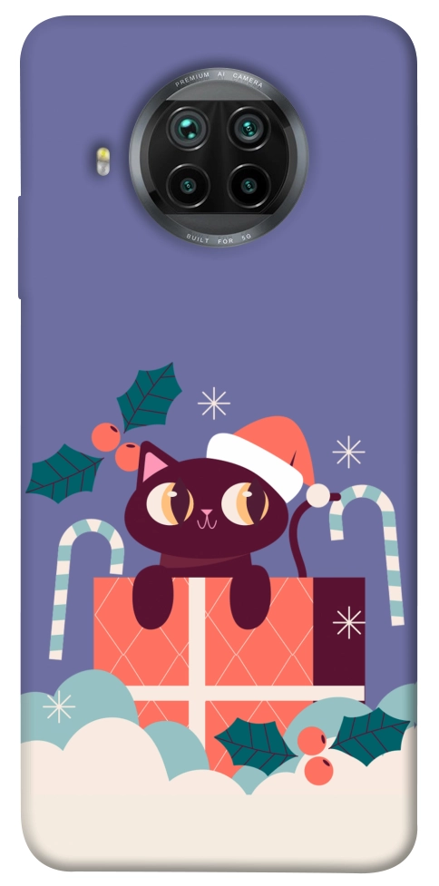 Чехол Christmas cat для Xiaomi Mi 10T Lite