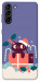 Чехол Christmas cat для Galaxy S21+