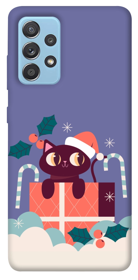 Чехол Christmas cat для Galaxy A52