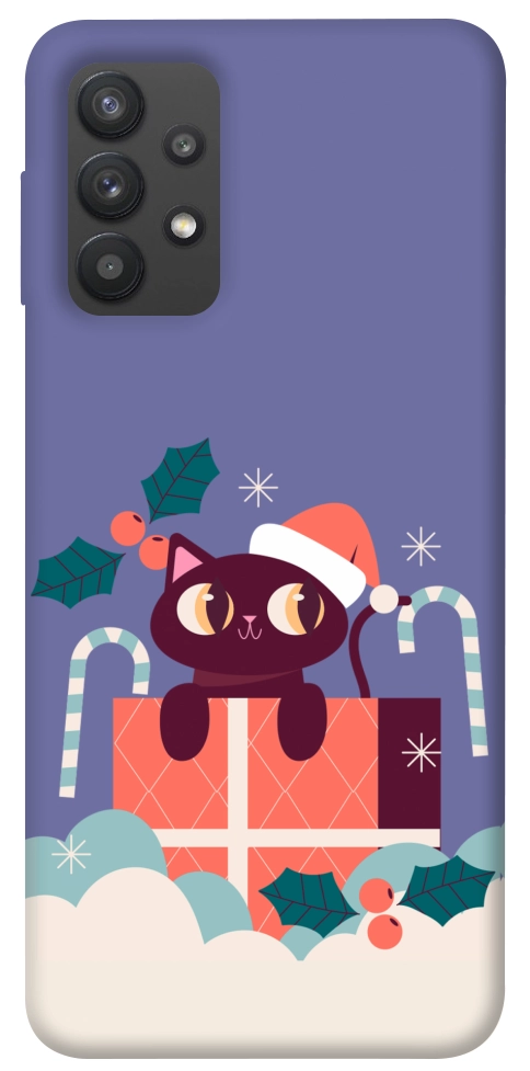 Чехол Christmas cat для Galaxy A32 4G