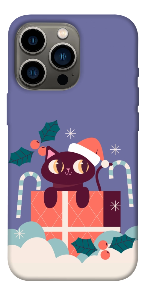 Чехол Christmas cat для iPhone 13 Pro