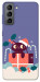 Чехол Christmas cat для Galaxy S21 FE