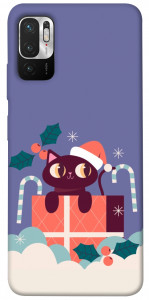 Чохол Christmas cat для Xiaomi Poco M3 Pro