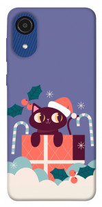 Чехол Christmas cat для Galaxy A03 Core