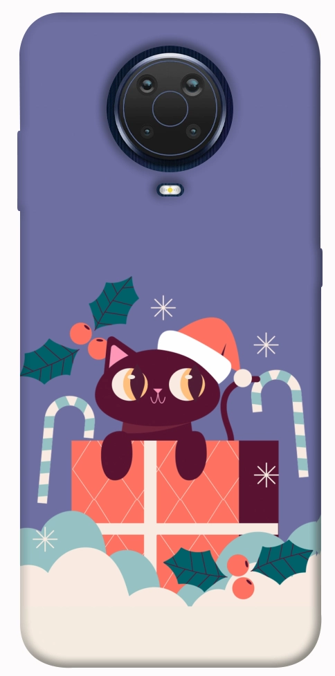 Чехол Christmas cat для Nokia G20