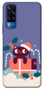 Чехол Christmas cat для Vivo Y51a