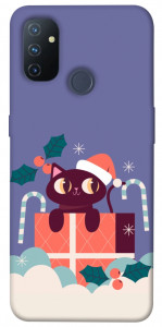 Чехол Christmas cat для OnePlus Nord N100