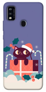 Чехол Christmas cat для ZTE Blade A51