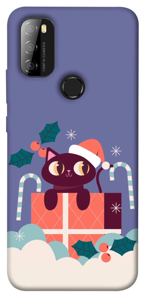 Чехол Christmas cat для Blackview A70