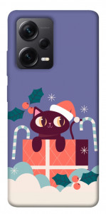 Чохол Christmas cat для Xiaomi Redmi Note 12 Pro+