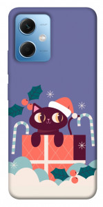 Чохол Christmas cat для Xiaomi Redmi Note 12 5G