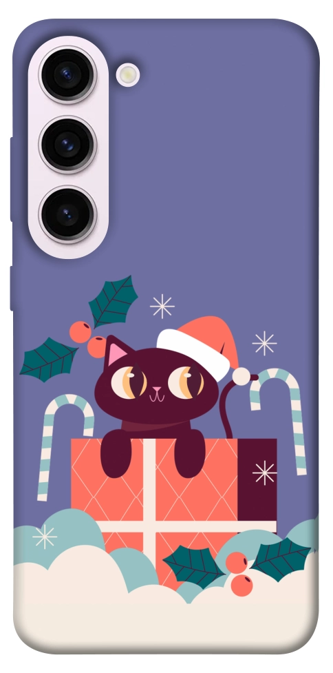 Чехол Christmas cat для Galaxy S23+