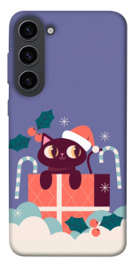 Чехол Christmas cat для Galaxy S23