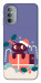 Чехол Christmas cat для Motorola Moto G31