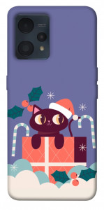 Чехол Christmas cat для Realme 9 Pro+