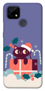 Чехол Christmas cat для Realme C21