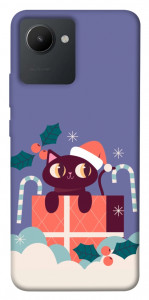 Чехол Christmas cat для Realme C30