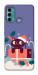 Чехол Christmas cat для Motorola Moto G60