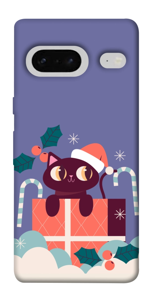 Чохол Christmas cat для Google Pixel 7