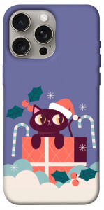 Чехол Christmas cat для iPhone 15 Pro Max