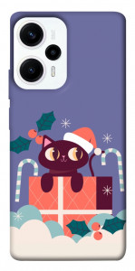 Чохол Christmas cat для Xiaomi Poco F5