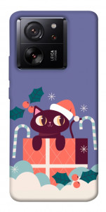 Чохол Christmas cat для Xiaomi 13T