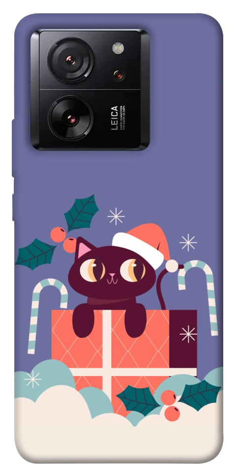 Чехол Christmas cat для Xiaomi 13T Pro