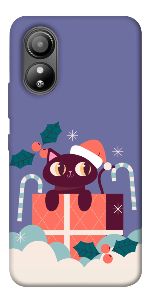 Чехол Christmas cat для ZTE Blade L220