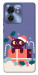 Чехол Christmas cat для Motorola Edge 40