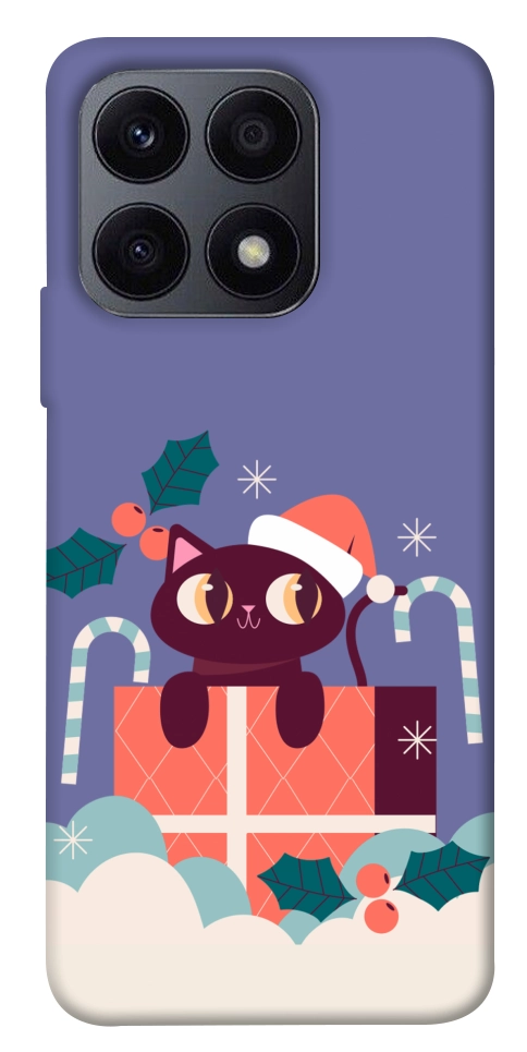 Чехол Christmas cat для Huawei Honor X8a